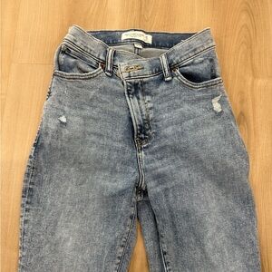 Abercrombie & Fitch crossover skinny Jeans